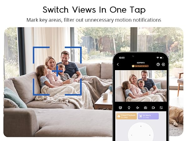 Switch Views In One Tap