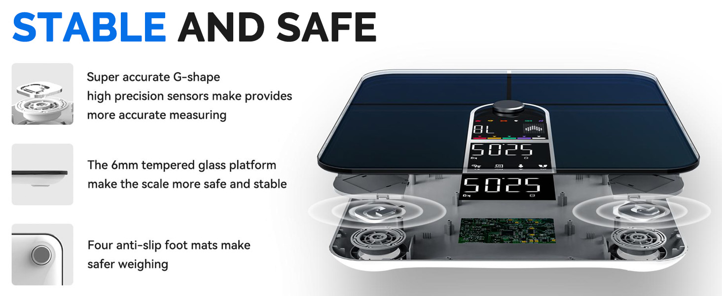 Smart Scale with BMI Body Fat
