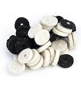 Guitar Strap Locks, Strap Button Felt Washer Guitar Tail Nail Washer Strap Lock Pad Felt Washers ...