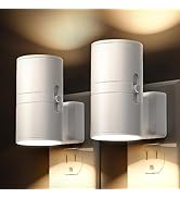 L LOHAS LED Night Light Plug in, Night Lights Plug into Wall, Light Sensor, 0-100LM, Soft White 3...