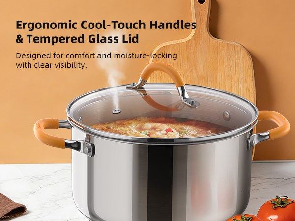 stainless steel pots