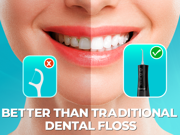 better than traditional dental flossing