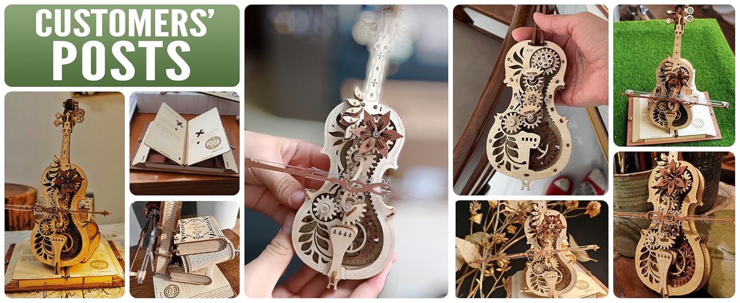 3d puzzles for adults wooden music box kit rokr 3d wooden puzzles for adults model kits for adults