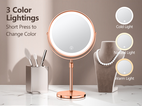 Lighted Makeup Mirror