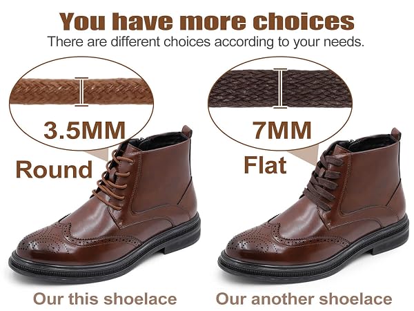 brown shoe laces