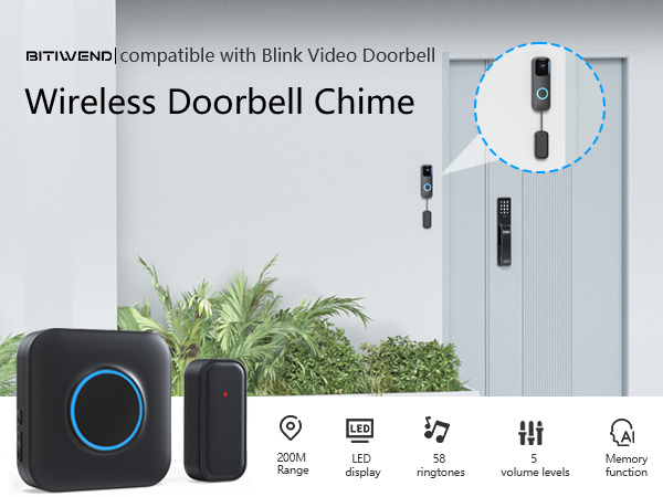Blink doorbell chime