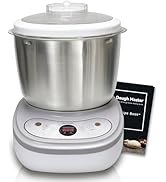Dough Mixer with Ferment Function,Dough Maker with 7Qt Large Capacity,Household Bread Mixer for P...