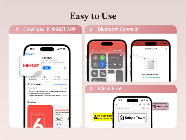 NIIMBOT Label Maker Machine