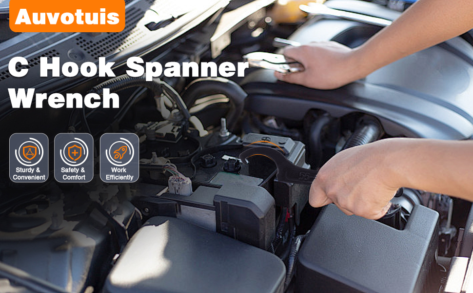 C Hook Spanner Wrench