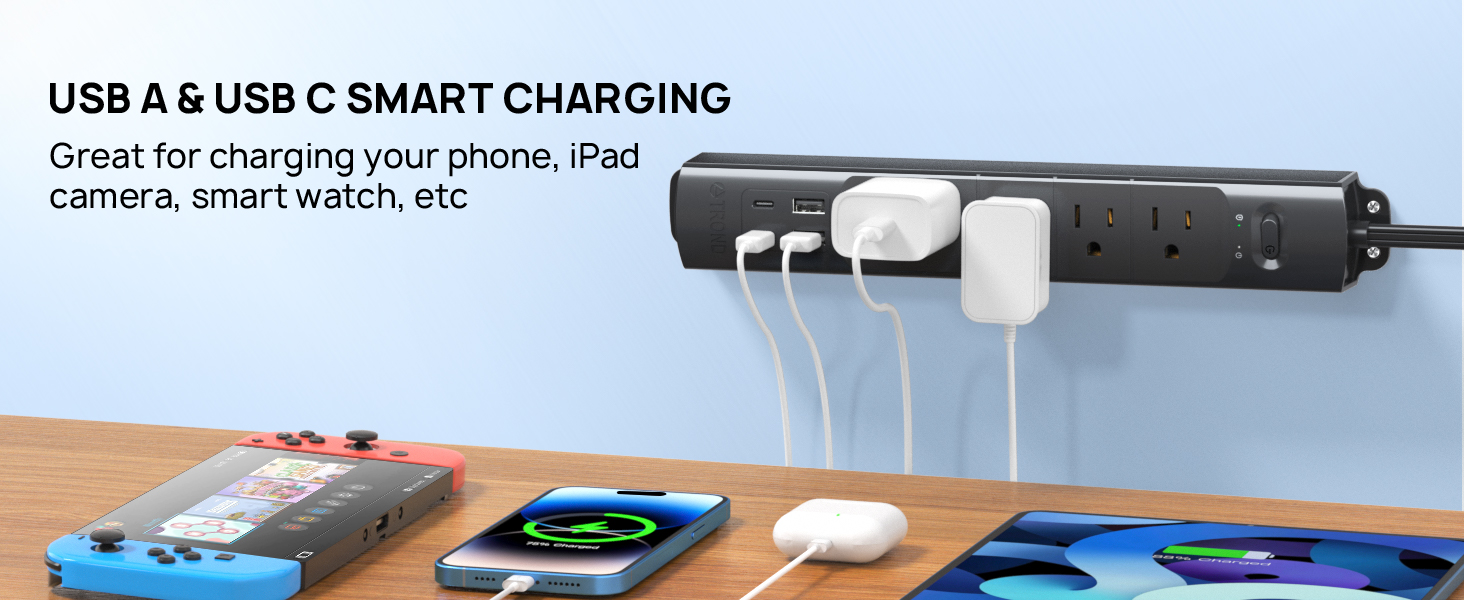 TROND Wall Mount Surge Protector