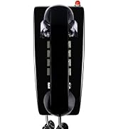 Sangyn Retro Wall Phones for Landline with Mechanical Ringer Corded Telephone Wall Mounted with I...