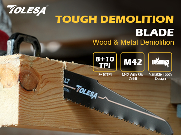 reciprocating saw blades