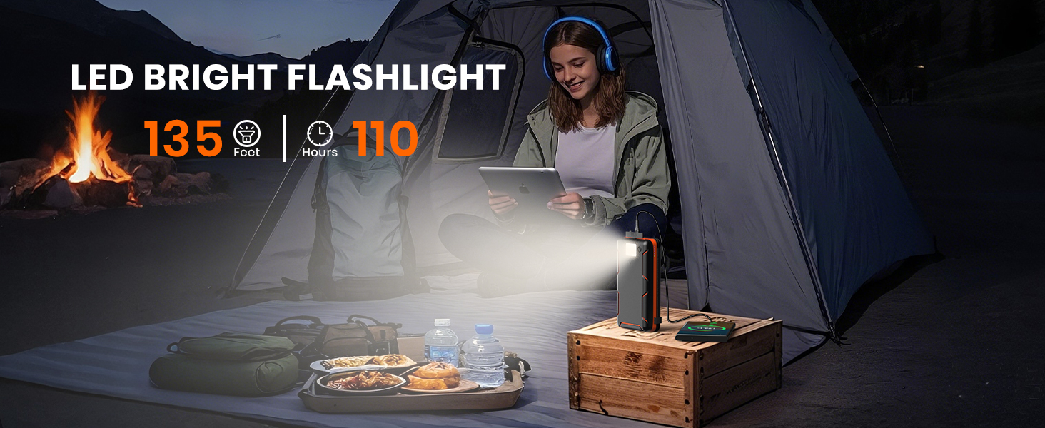 led bright flashlight