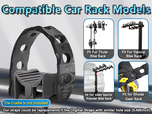 Bike Rack Strap replacement rubber straps bike straps for rack rubber tie down straps