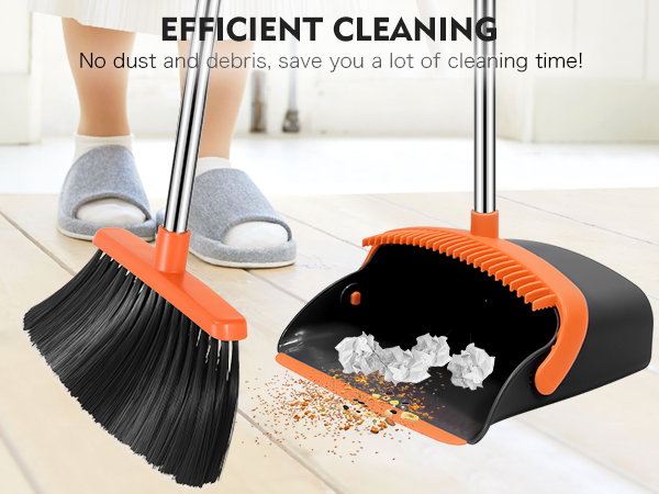 Broom and Dustpan Set