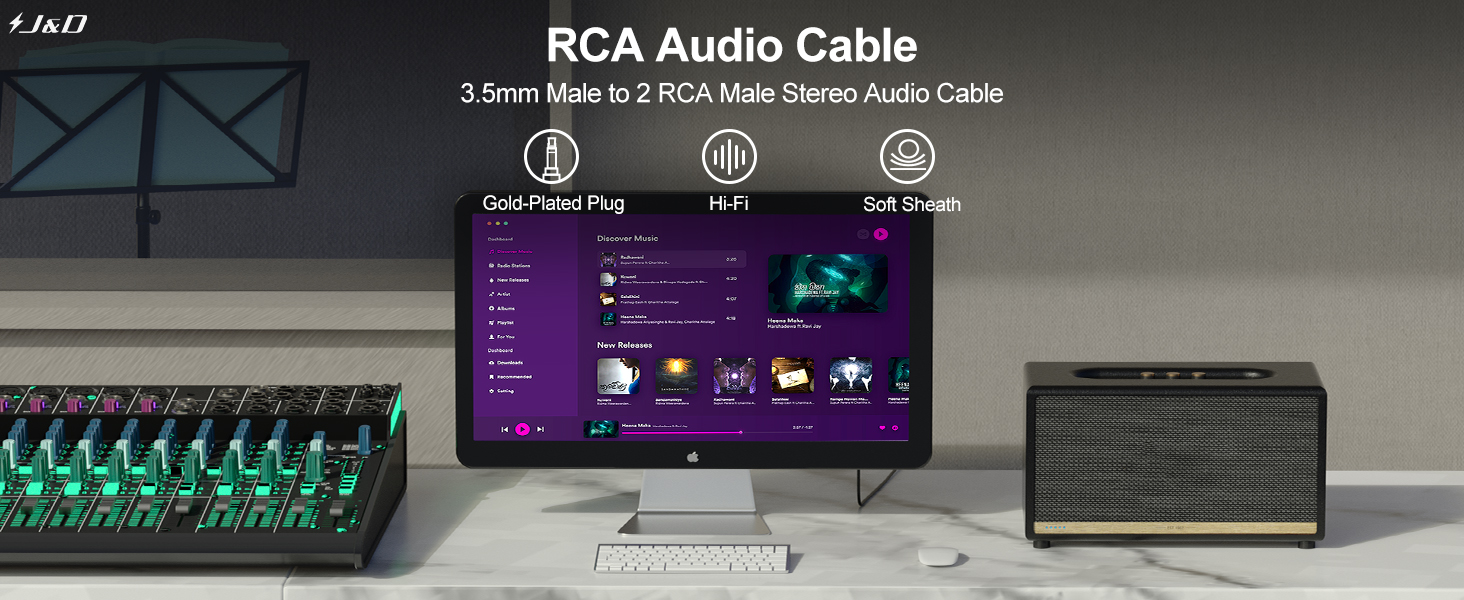 3.5mm to rca