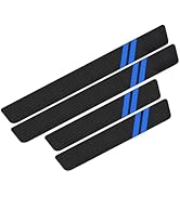 Diamall 4 PCS Car Door Sill Protector, Carbon Fiber Car Door Threshold Guards, Self-Adhesive Door...