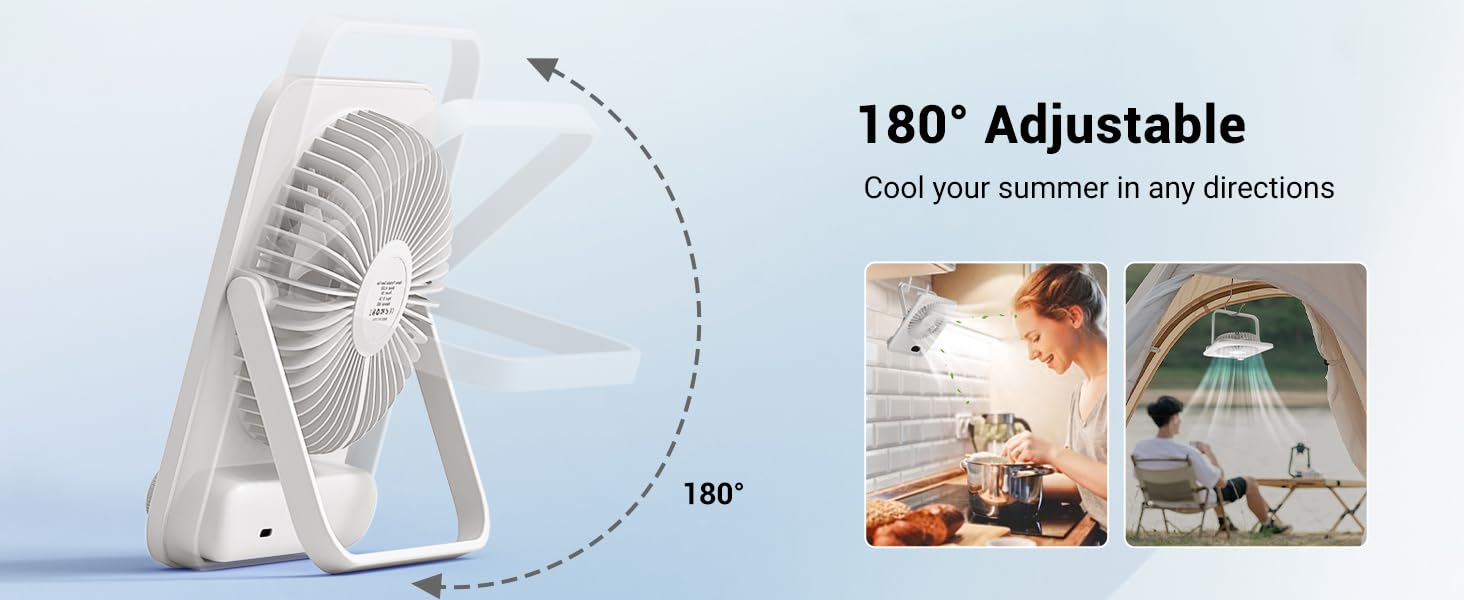desktop small fan portable desk fans rechargeable battery mini travel essentials quiet women table