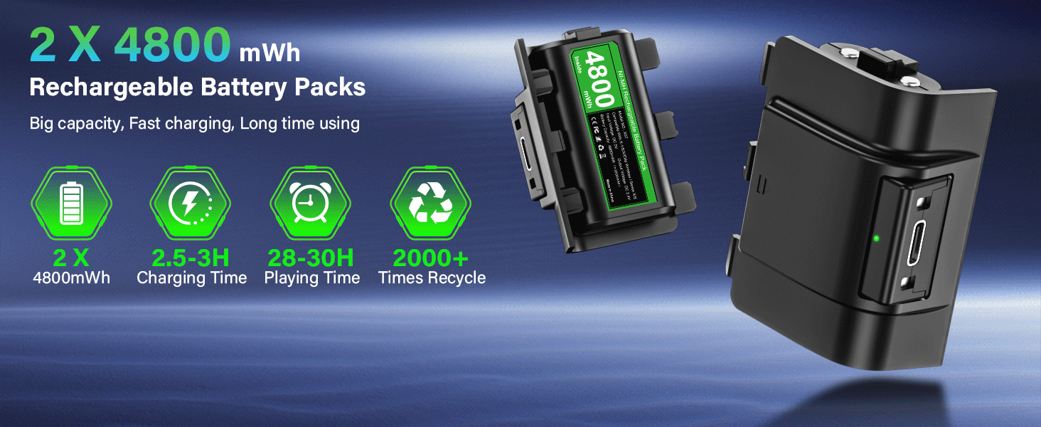 xbox rechargeable battery pack