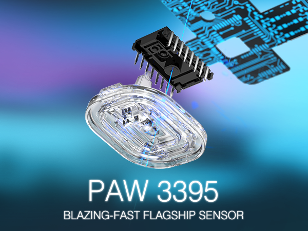 Triple Modes PAW3395 DPI Optical Sensor, 200h Battery Life, Programmable Buttons, Gaming Accessories