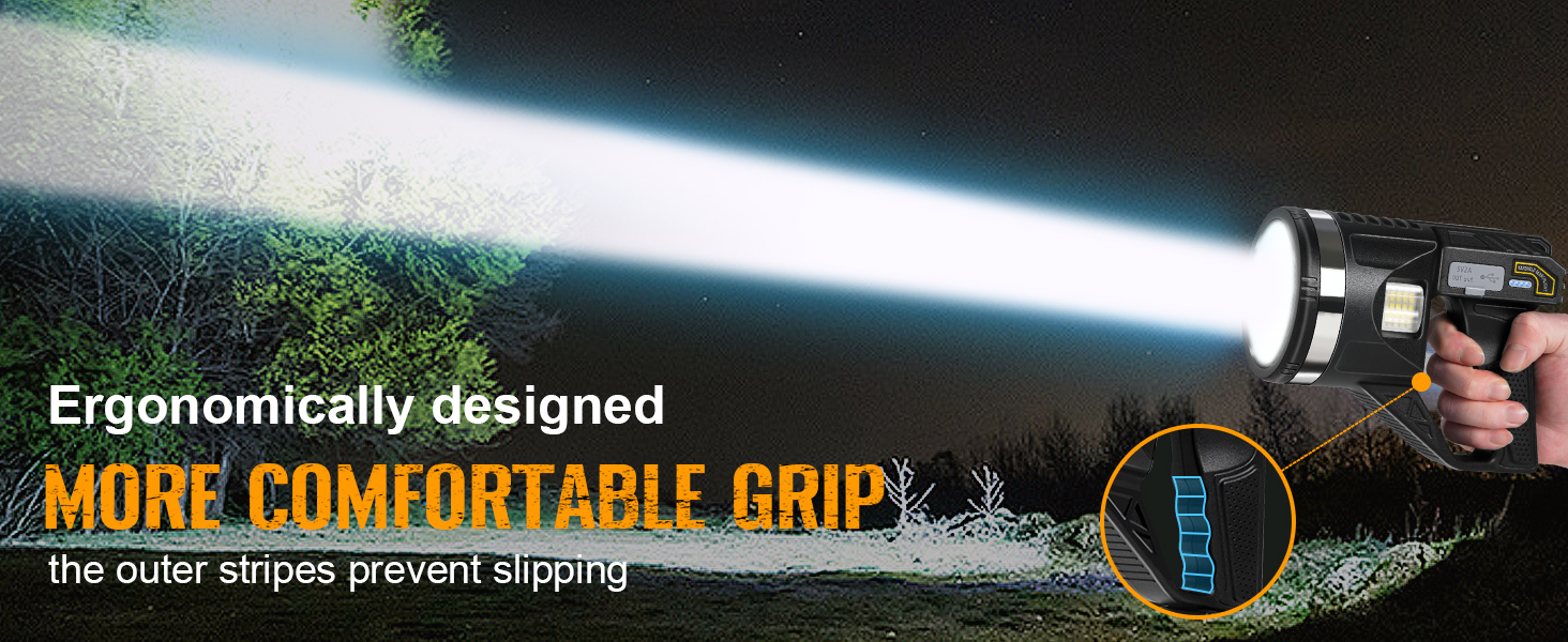 rechargeable spotlight