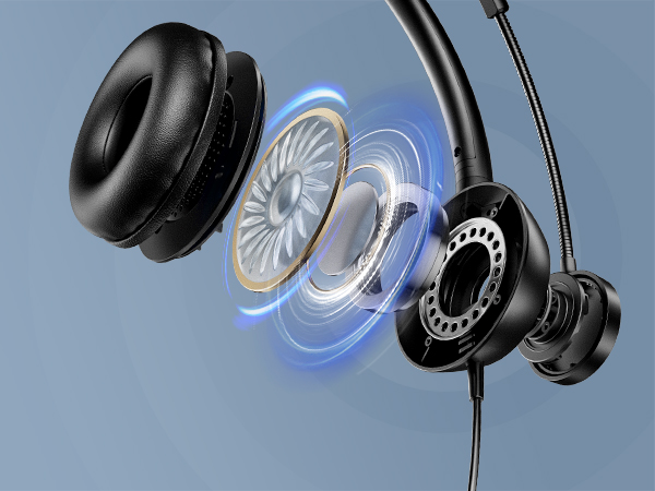 headset with microphone for pc