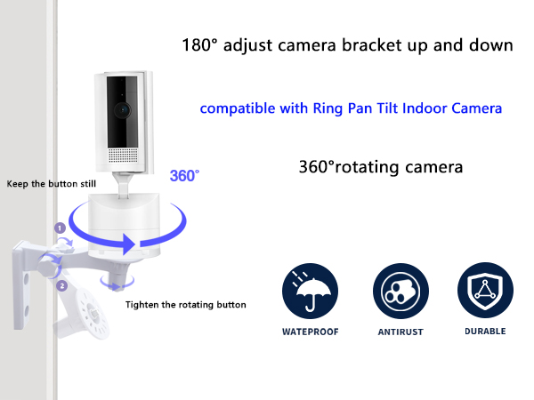 ring pan tilt camera mount