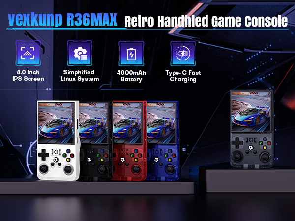 r36max handheld game console
