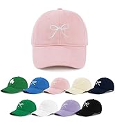 Zando Bow Baseball Cap for Women Men Girls Dad Trendy Adjustable Trucker Hat Cute Y2k Travel Golf...