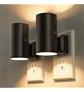 Briignite Night Lights Plug into Wall, Modern LED Night Light Plug in, Dusk to Dawn Sensor, Soft ...