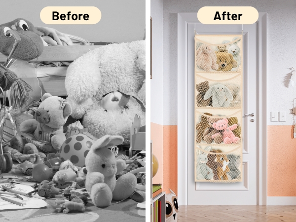 Stuffed Animal Storage Net for Kids