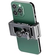 FANAUE Aluminum Phone Holder with 17mm Ball Head Compatible with Garmin mounts and 17mm Double Ao...