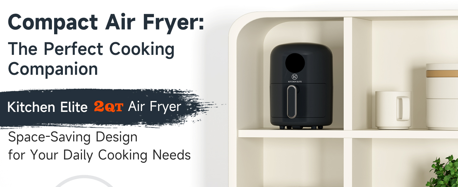 Compact air fryer