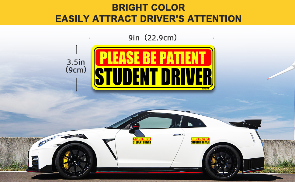 student driver magnet