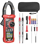 Neoteck Clamp Meter 9999 Counts 1000A Amp Clamp Multimeter with Inrush VFD LOZ TRMS Mode Colorful...