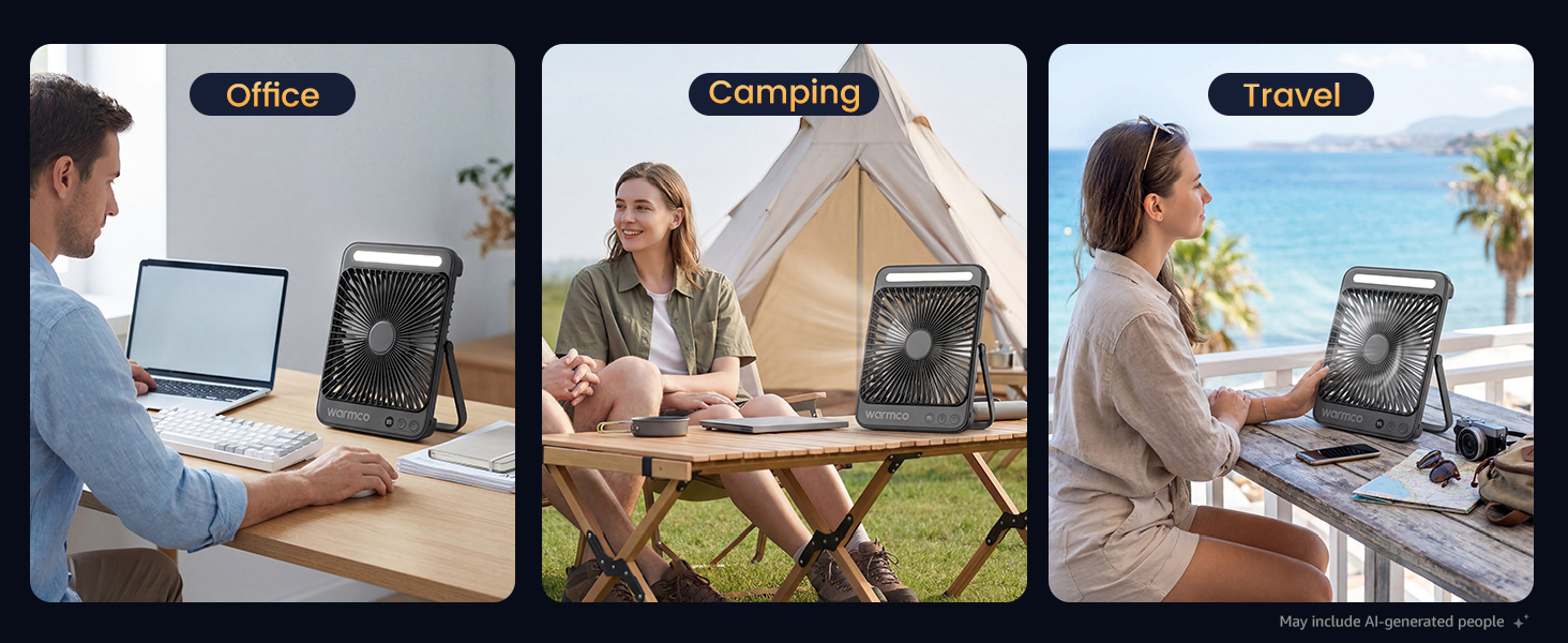 D4 Camping fan 15