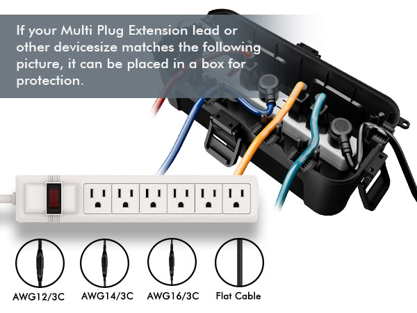 Protect Outdoor Plugs