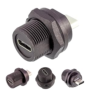 panel mount type C , USB type C , panel mount usb 