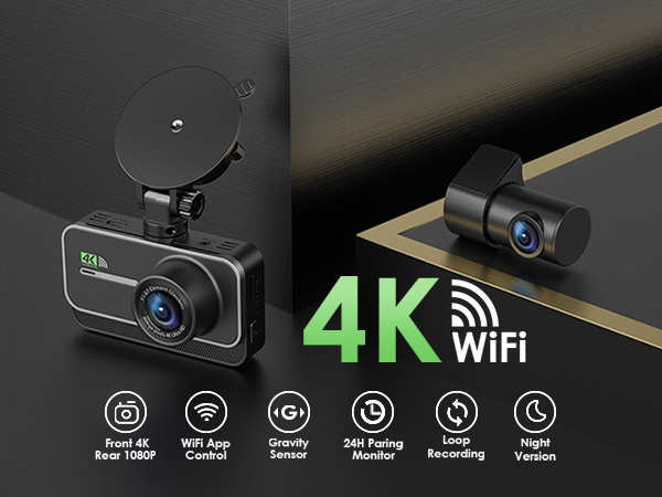 dash cam front and rear