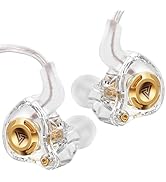 Jacuate Wired Gaming Headphones IEM Earphones with 1DD,QKZ Ak6 SRS in Ear Monitor, HiFi Earbuds, ...