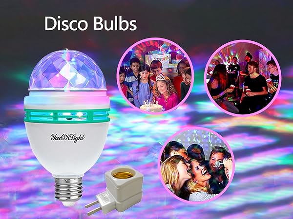disco light bulb