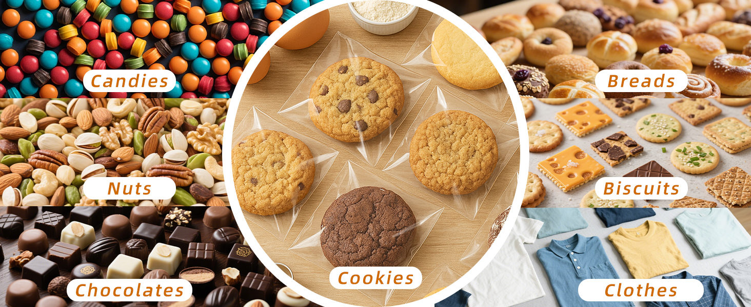 cookie bags with seal