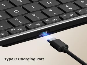 XK01 Plus rechargeable keyboard