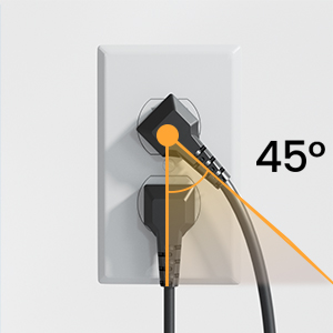 45 Angled Plug