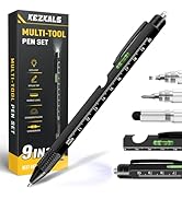 KEZKALS Mens Stocking Stuffers for Teens Adults, 9 in 1 Multitool Pen Gifts for Men, Stocking Stu...