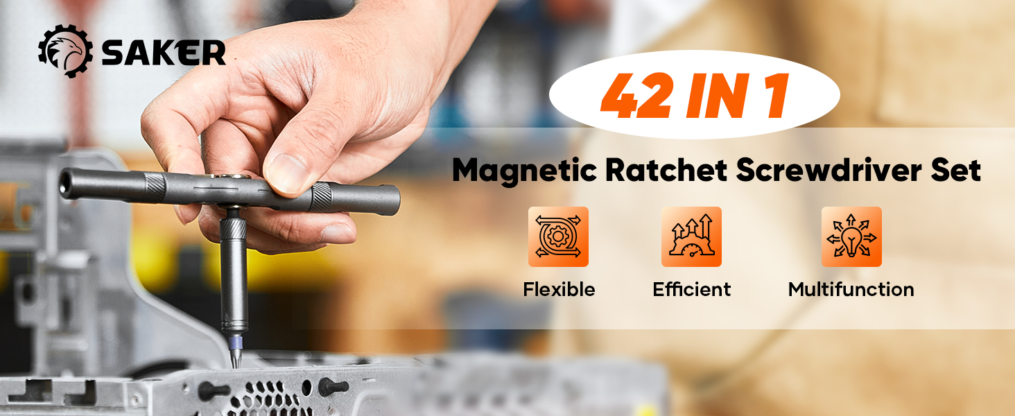 Saker 42 in 1 Screwdriver Set,
