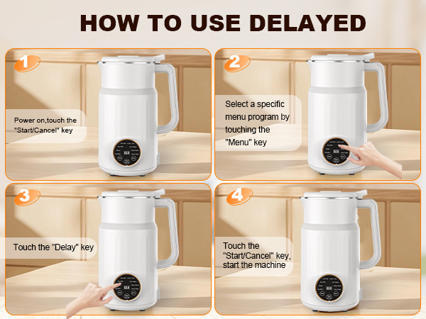 automatic nut milk maker