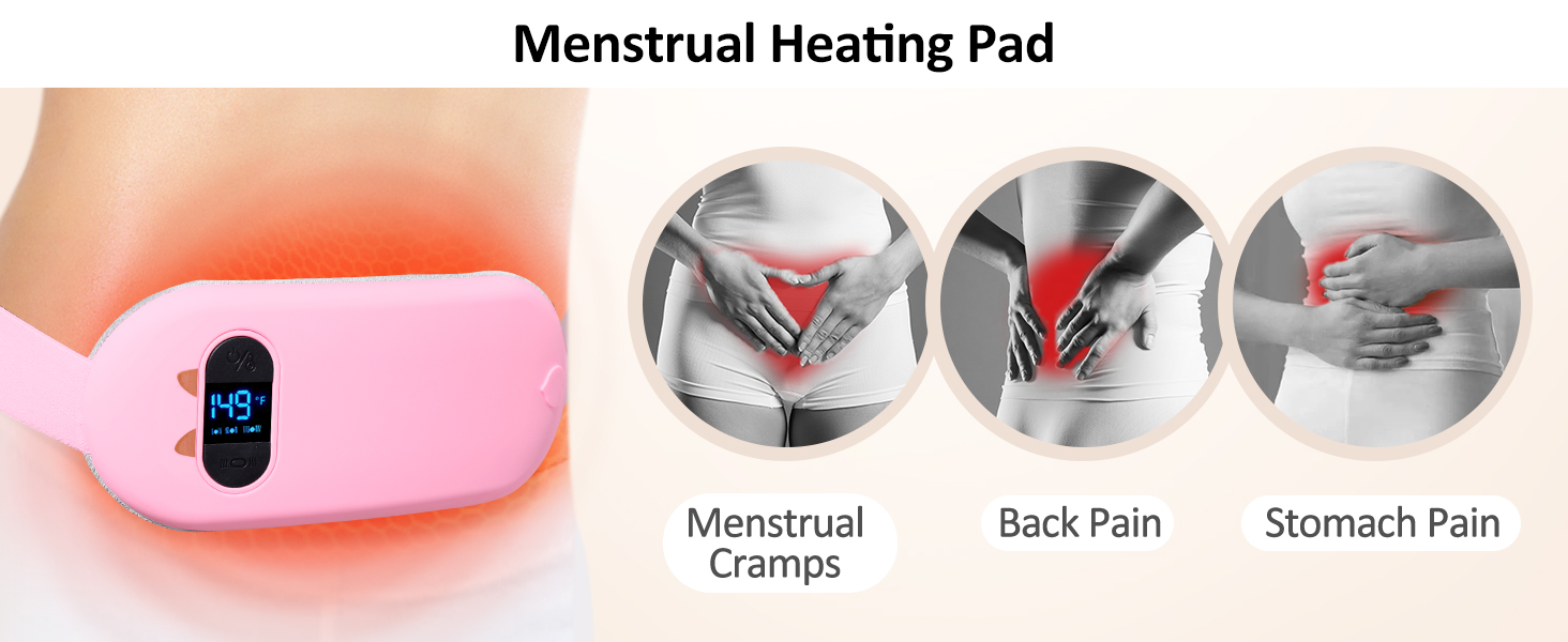 period heating pad for cramps