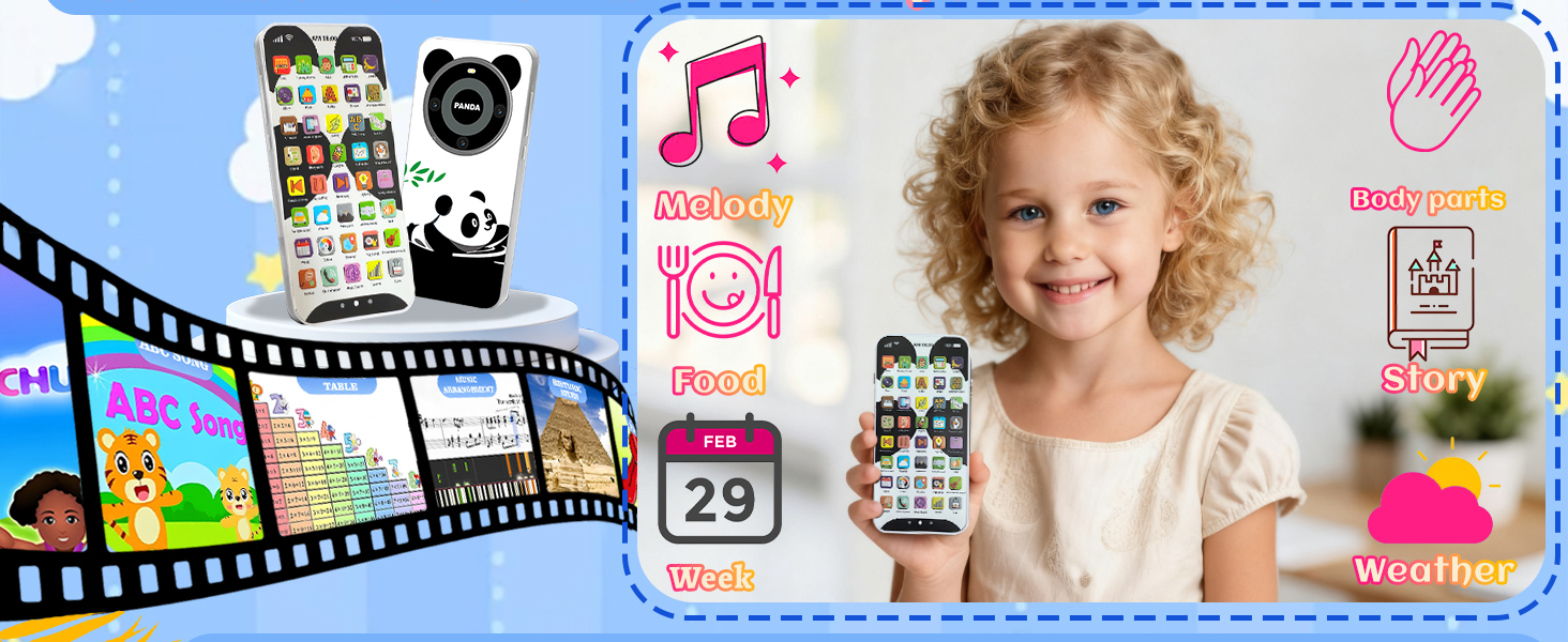 toddler toys phone for kids toy phone kid phone kids play phone toy phones for toddlers 1-3