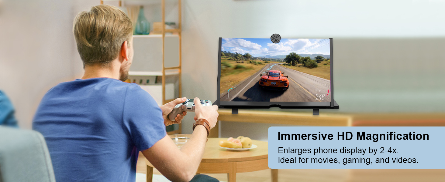 mobile phone magnifier projector screen